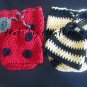 Bumble bee swaddle cocoon & hat set