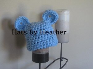 Blue Bear Beanie