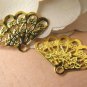 24pcs Gold Tone 22x15MM Filigree Wrap DYM0070