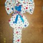 Layette/Receiving Blanket Angel with Stars