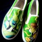 Ben 10 Hand Painted Shoes (Unisex slip on)