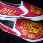 Manchester United Hand Painted Shoes (Unisex slip on)