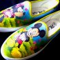 Mickey n Minnie Mouse Airbrushed Shoes (women's slip on)