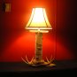 Custom Stone Antler Table Lamp