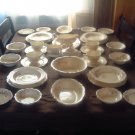 Homer Laughlin Virginia Rose 35 Piece Dinner Set