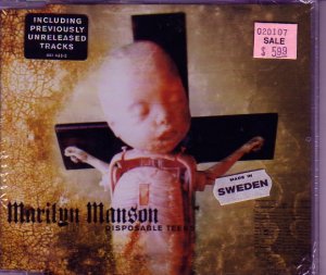 Mariln Manson "Disposable Teens" w/Bonus Track Import CD NEW!