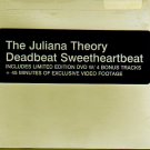 Juliana Theory "Deadbeat Sweetheartbeat" CD & Ltd Ed DVD NEW!