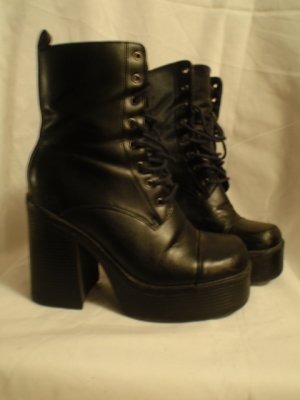 Platform boots, "Somethin' Else from Sketcher's"