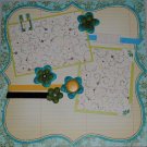 Notebook with Flowers