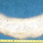 White mink fur collar