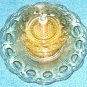 Amber Glass Candy Relish Tray Dish 2 Tiers Vintage Colonial