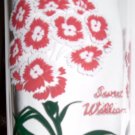 Boscul Peanut Butter Glass Sweet William Flower Boscul Peanut Butter Glass Sweet William Flower