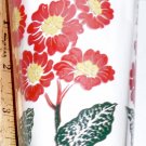 Boscul Peanut Butter Glass Red Primrose Flower Boscul Peanut Butter Glass Red Primrose Flower