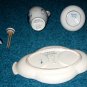 Zenith Gouda Bols Decanters Plate Set Delft Holland