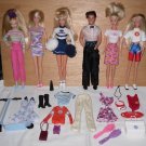 Barbie Ken Doll Lot, Penn State Cheerleader Baywatch
