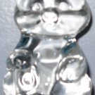 Signed Fenton Bear Figurine Crystal Paperweight Signed Fenton Bear Figurine Crystal Paperweight