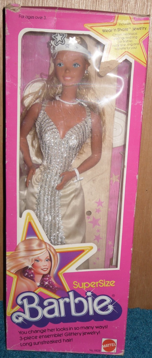 SuperSize Barbie 18 inch Doll Mattel 1976