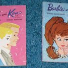 2 Barbie & Ken Fashion Booklets 1961 1962 Japan Mattel