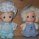 Precious Moment Doll 1989 Enesco Mom & Dad