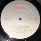 Disco Four 12" Record We're at the Party 1982 Profile Pro-7016A