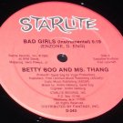 Betty Boo, Bad Girls, Ms. Thang, 12" Lp Starlight D-243