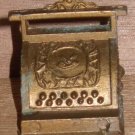 Doll House Brass Cash Register Miniature Doll House Brass Cash Register Miniature