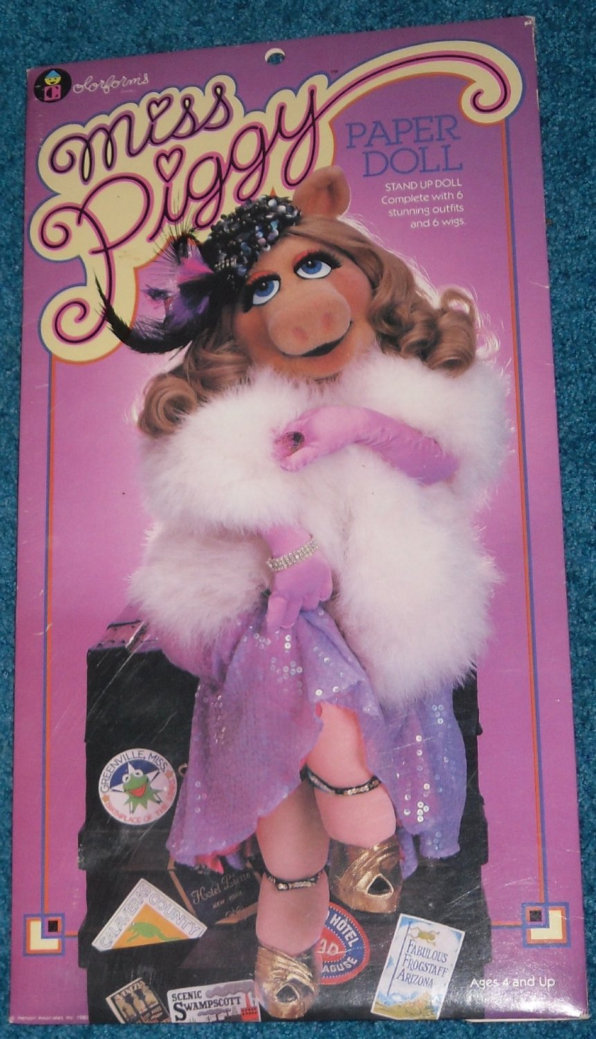 miss piggy doll 1980