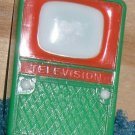 Doll House Television Vintage Dollhouse Plastic TV Doll House Television Vintage Dollhouse Plastic TV