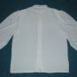 Oscar de la Renta Expressions White Blouse Shirt Women 8