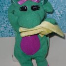 Baby Bop's Plush Blankey Book & Barney Beanie Baby Bop's Plush Blankey Book & Barney Beanie