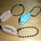 Bell Telephone Princess Phone Key Chain Charm 1960s Bell Telephone Princess Phone Key Chain Charm 1960s
