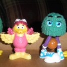 3 McDonalds Fry Guys & Birdie the Early Bird Figures