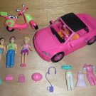 Polly Pocket Boy, Jointed Knee Girl, Convertible, Motorcycle, Clothes Polly Pocket Boy, Jointed Knee Girl, Convertible, Motorcycle, Clothes