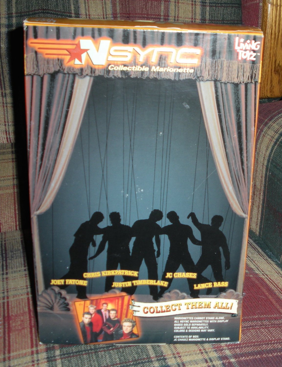 Nsync JC Chasez Action Figure Doll