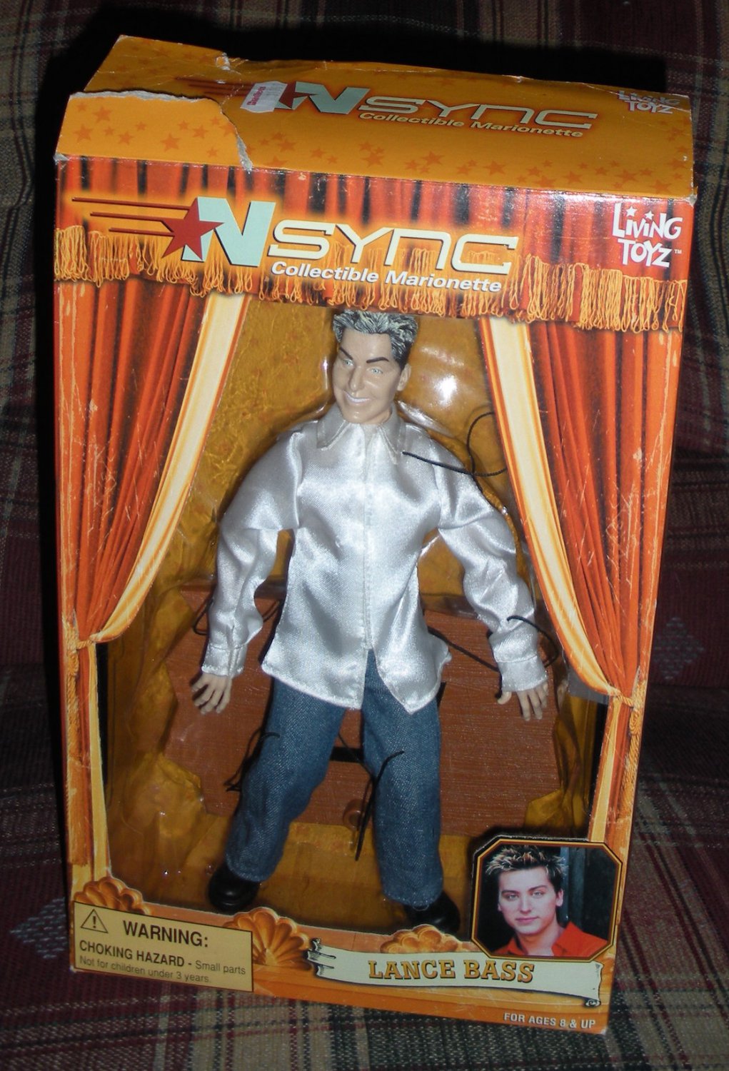 Nsync Lance Bass Action Figure Doll