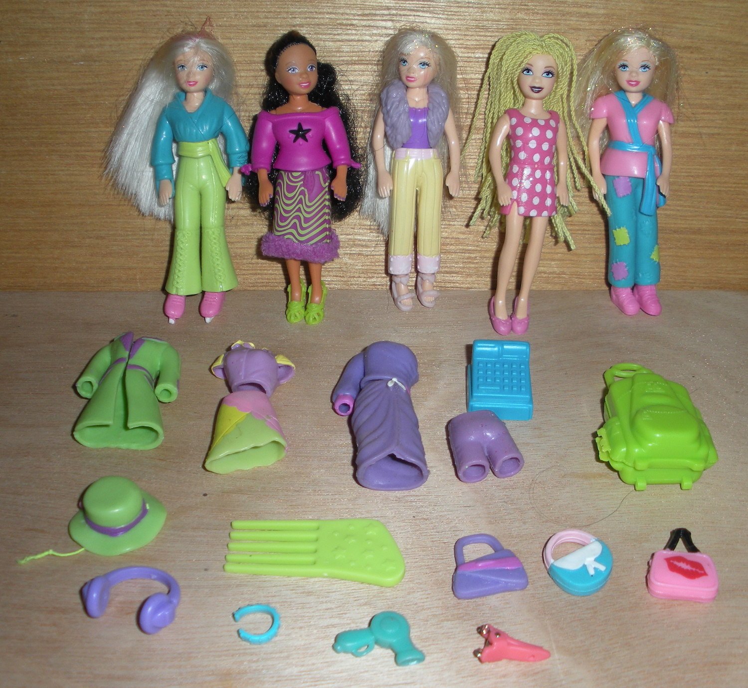 polly pocket with hair