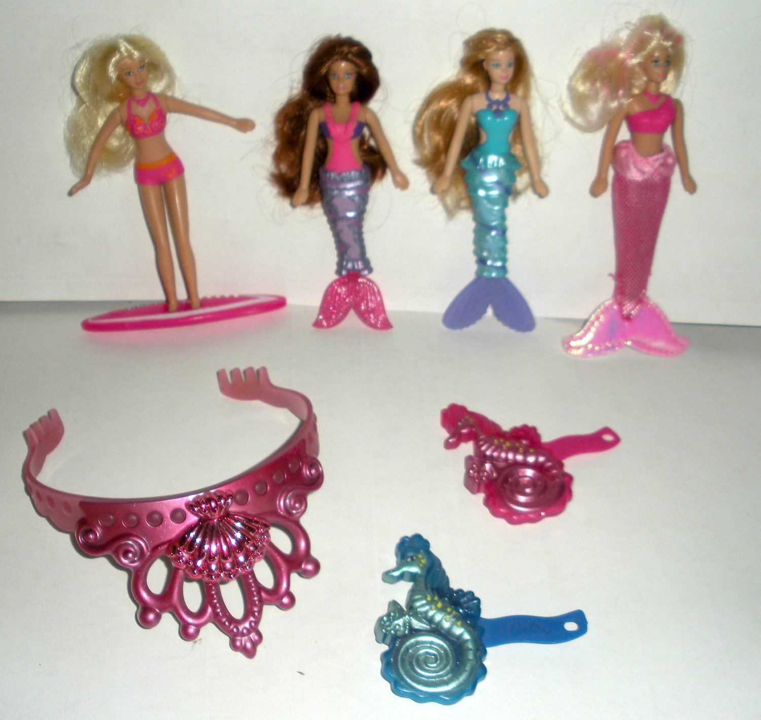 Details about   Lot of 3 New 2010 McDonalds Barbie In  A Mermaid Tale #5 Happy Meal Toy 