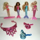 McDonald's Barbie Mermaids American Tale Dolls Crown McDonald's Barbie Mermaids American Tale Dolls Crown