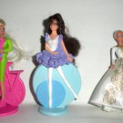 McDonald's Barbie Doll Figures Bicycle, Ballet, Bride