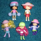 Strawberry Shortcake McDonalds Figures Real Hair Strawberry Shortcake McDonalds Figures Real Hair