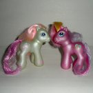 2 My Little Pony Baby, Sunsparkle, Flower Flash G3 2002