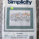 Simplicity Cross Stitch Kit The Marina Simplicity Cross Stitch Kit The Marina