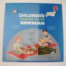 Children's Language Course German Sealed LP Record
