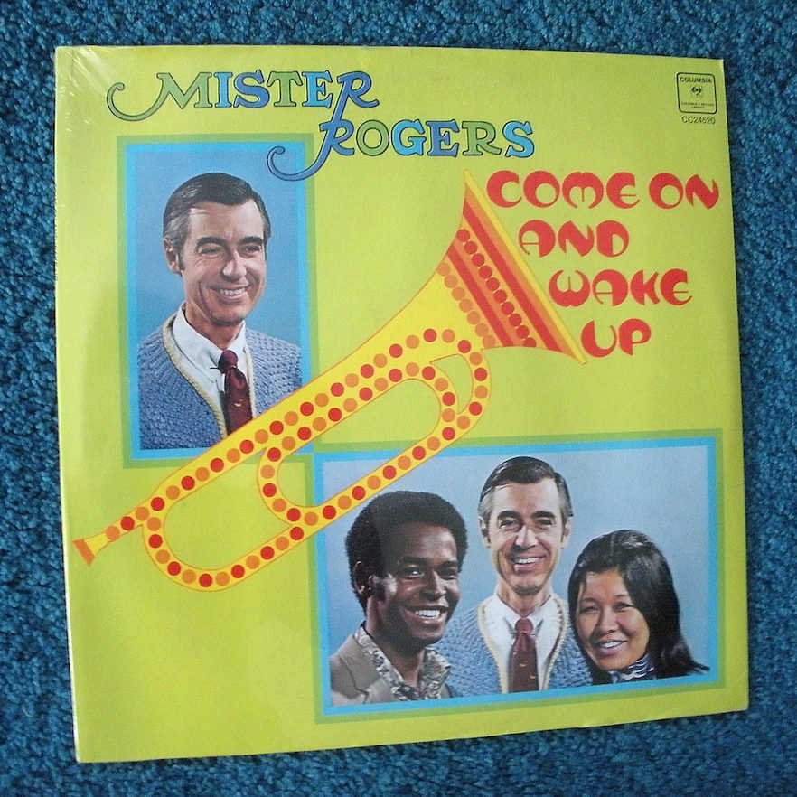 Mister Rogers Come On and Wake Up LP Record