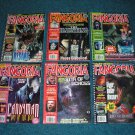 6 Fangoria Horror Magazines by Starlog, Mummy, Candyman, Alien