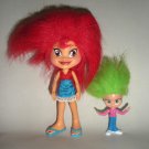 Hasbro Trollz Doll & McDonalds Mini Trollz