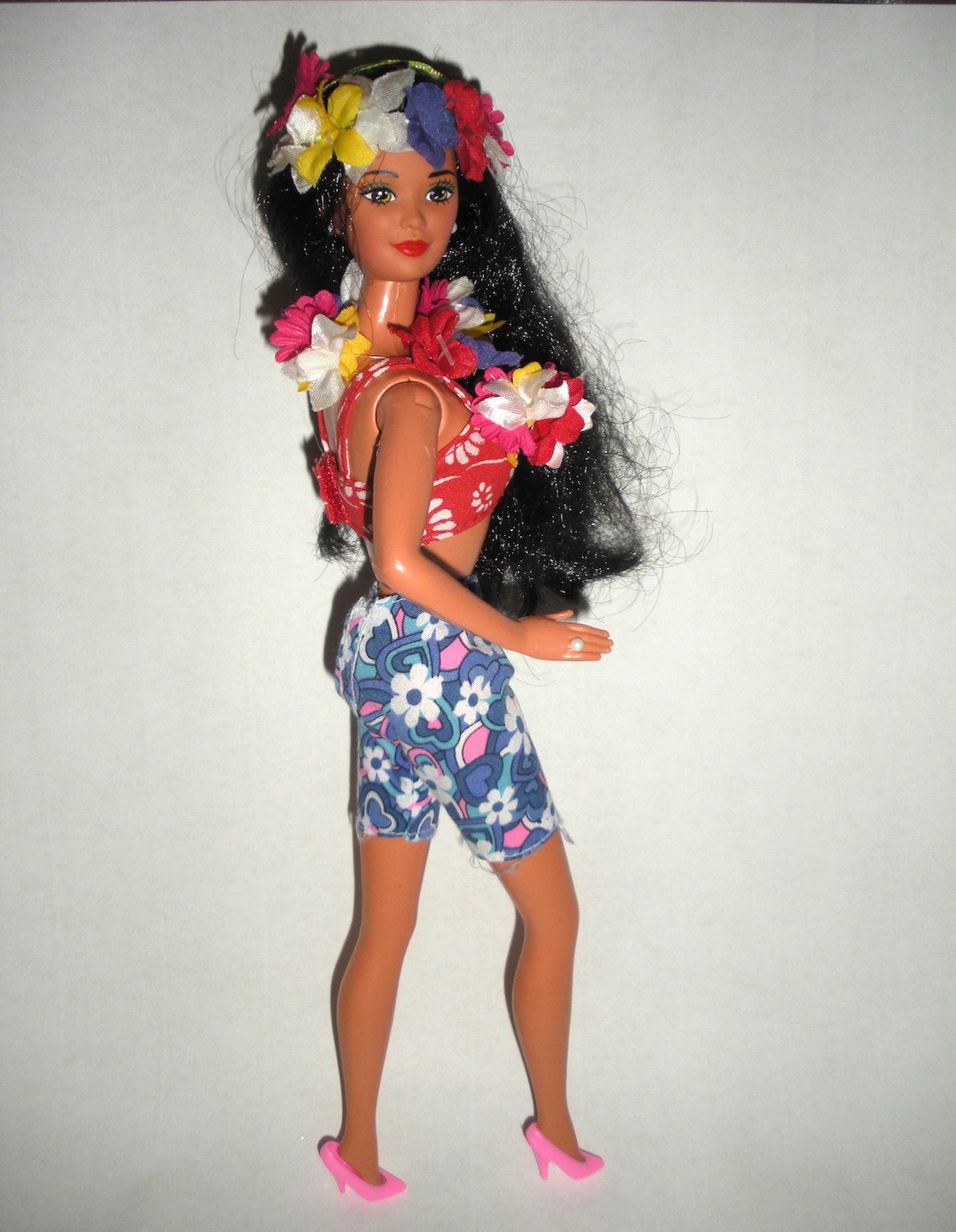 Hawaiian Polynesian Barbie Doll Super Star 1980 Steffie Face