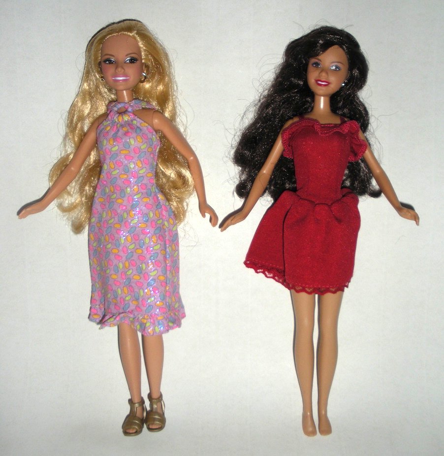 High School Musical Barbie Dolls Gabriella & Sharpay