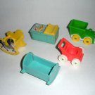 Little People Baby Nursery Lot 4 Rocking Horse Cradle Stroller Little People Baby Nursery Lot 4 Rocking Horse Cradle Stroller