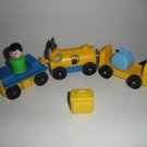 Little People Gas Tank Car Jeep Suitcase Fisher Price Lot 12 Little People Gas Tank Car Jeep Suitcase Fisher Price Lot 12